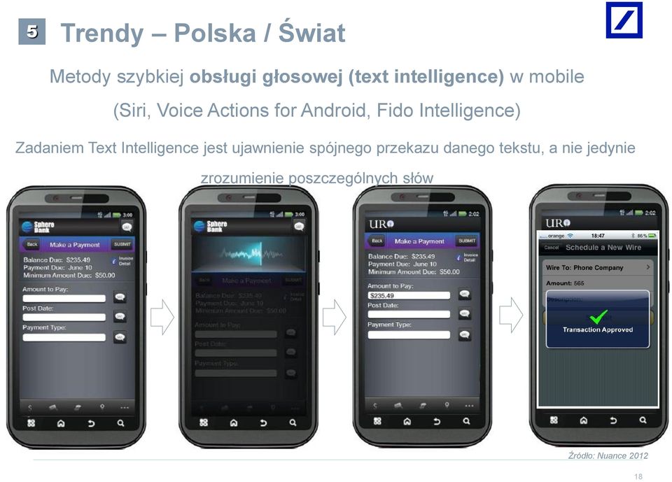 Intelligence) Zadaniem Text Intelligence jest ujawnienie spójnego