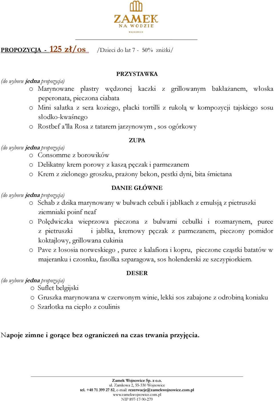 groszku, prażony bekon, pestki dyni, bita śmietana o Schab z dzika marynowany w bulwach cebuli i jabłkach z emulsją z pietruszki ziemniaki poinf neaf o Polędwiczka wieprzowa pieczona z bulwami