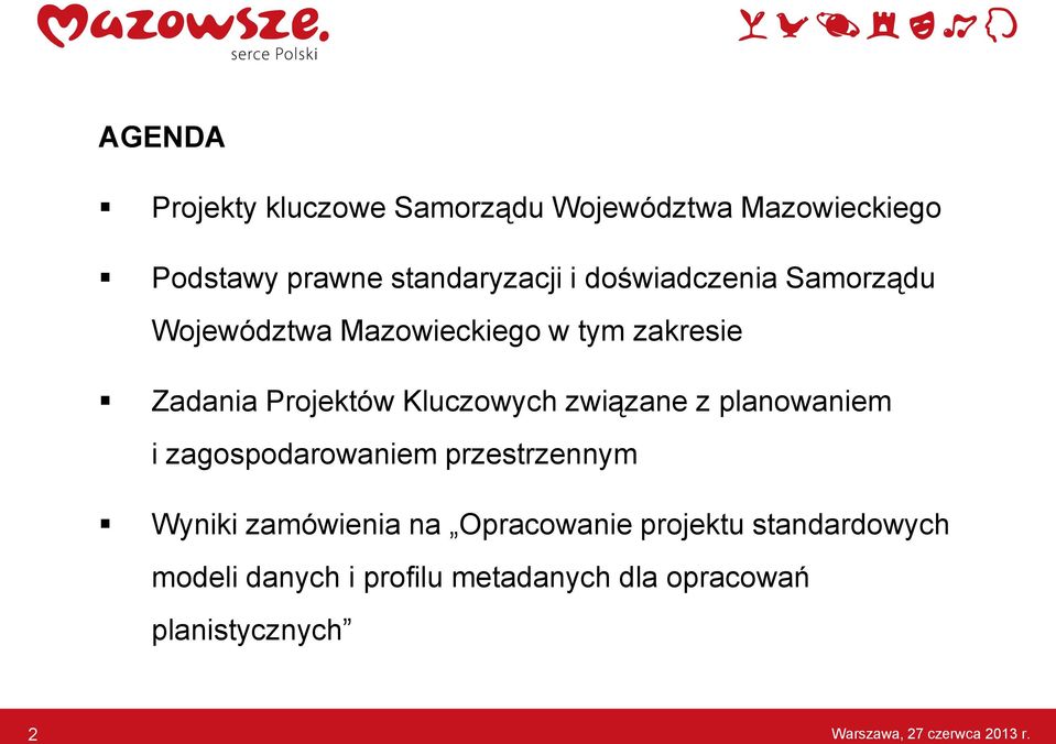 związane z planowaniem i zagospodarowaniem przestrzennym Wyniki zamówienia na Opracowanie projektu