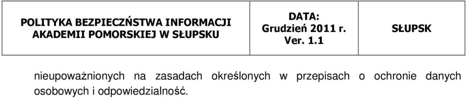 przepisach o ochronie