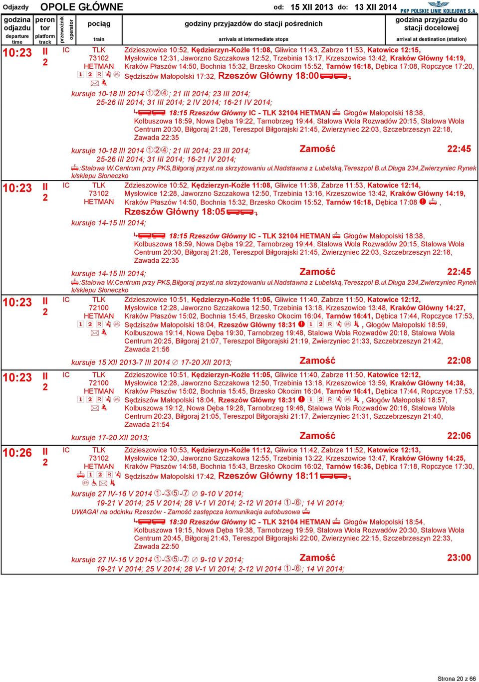 0 FGI; III 0; III 0; 5- III 0; III 0; IV 0; - IV 0; }WW 8:5 zeszów Główny - 0 Z Głogów Małopolski 8:8, Kolbuszowa 8:59, Nowa Dęba 9:, Tarnobrzeg 9:, Stalowa Wola ozwadów 0:5, Stalowa Wola Centrum