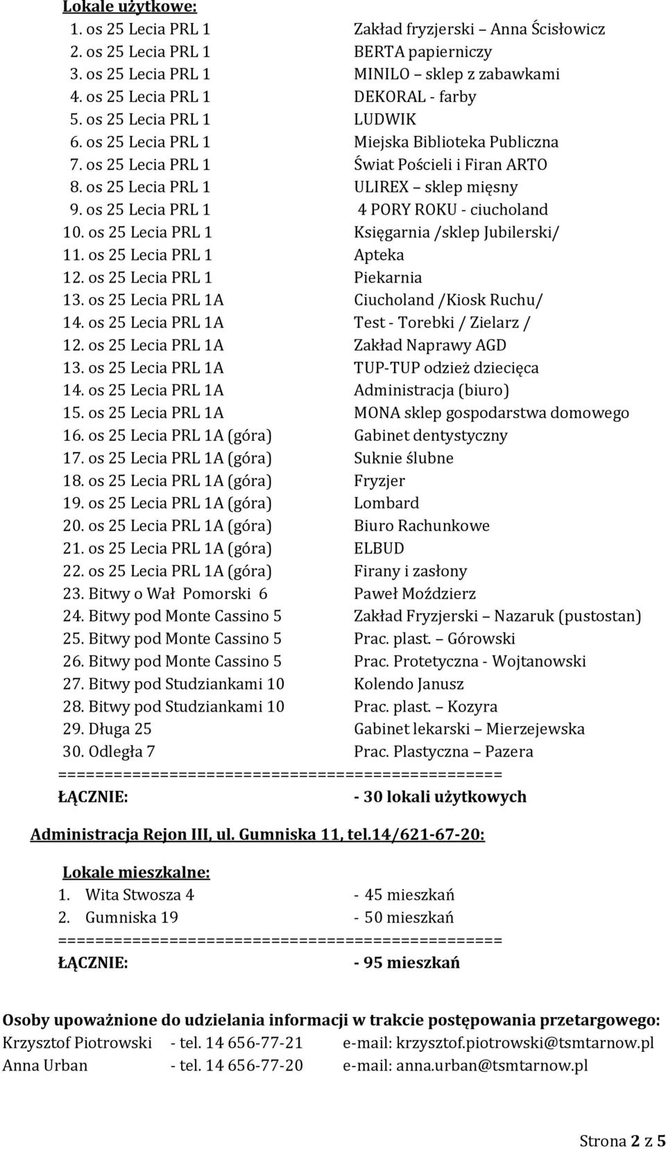 os 25 Lecia PRL 1 4 PORY ROKU - ciucholand 10. os 25 Lecia PRL 1 Księgarnia /sklep Jubilerski/ 11. os 25 Lecia PRL 1 Apteka 12. os 25 Lecia PRL 1 Piekarnia 13.