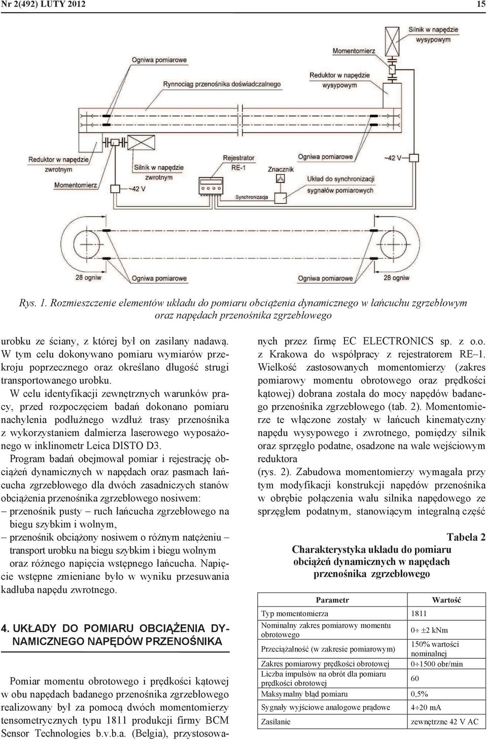 W tym celu dokonywano pomiaru wymiarów przekroju poprzecznego oraz określano długość strugi transportowanego urobku.