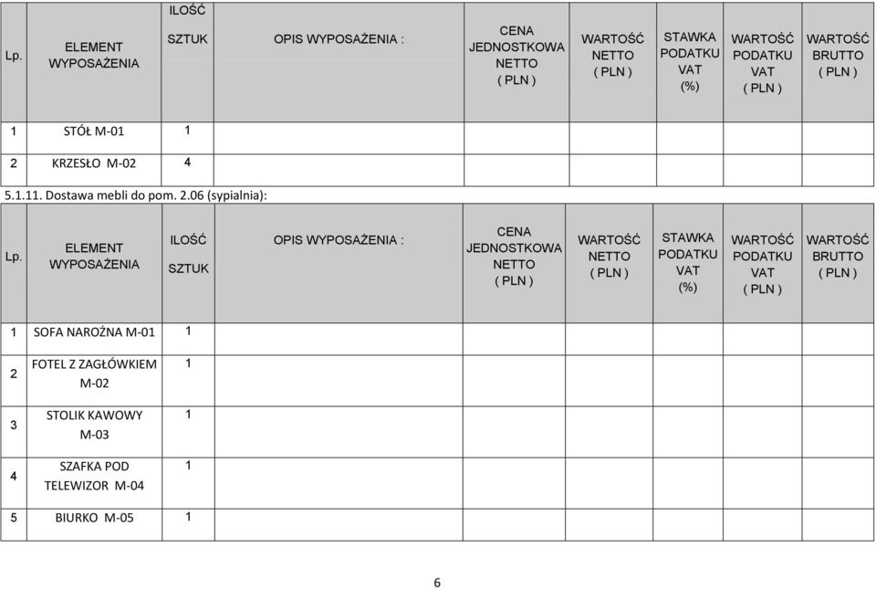 .06 (sypialnia): SOFA NAROŻNA M-0 3 4