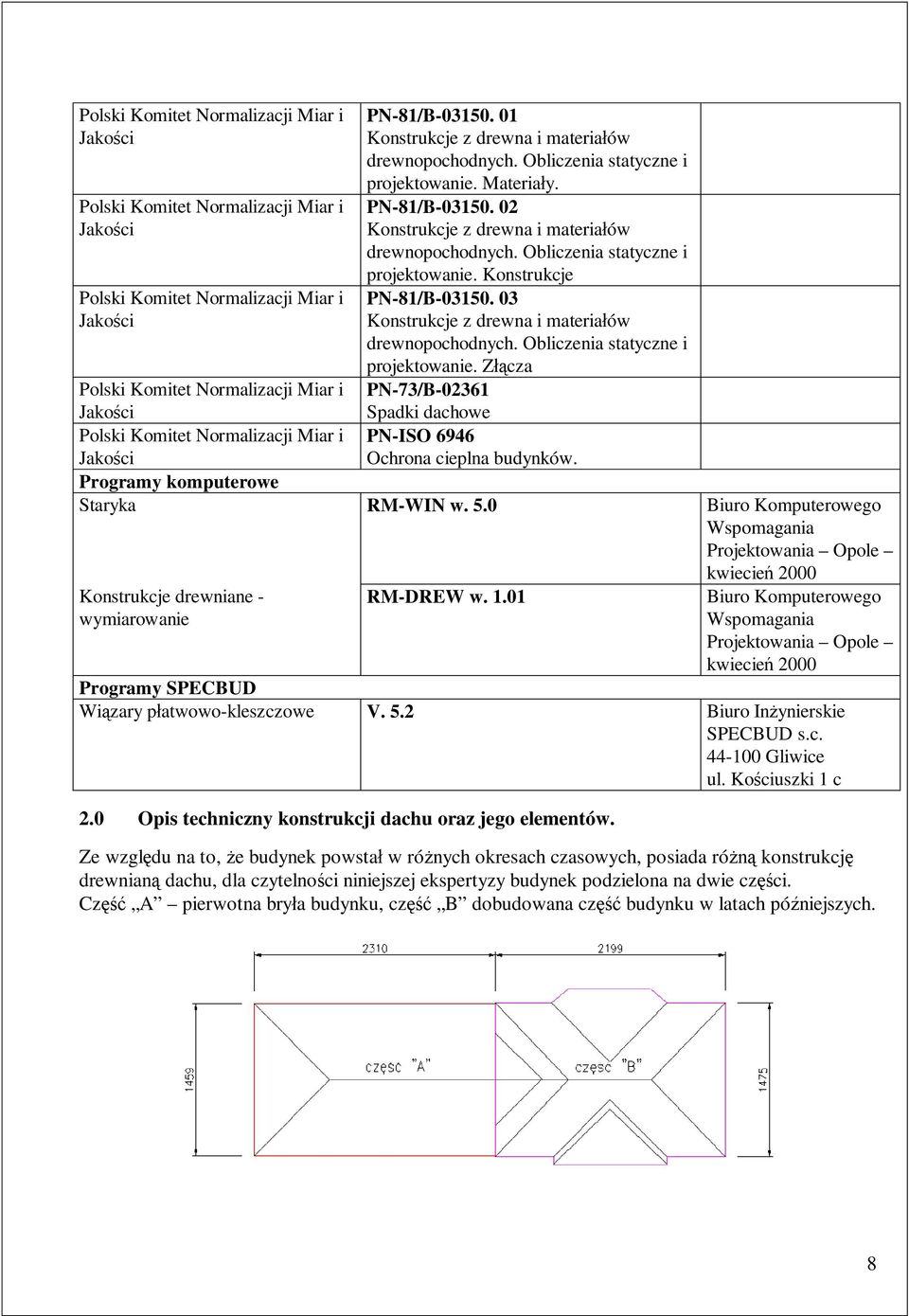 03 Konstrukcje z drewna i materia ów drewnopochodnych. Obliczenia statyczne i projektowanie.