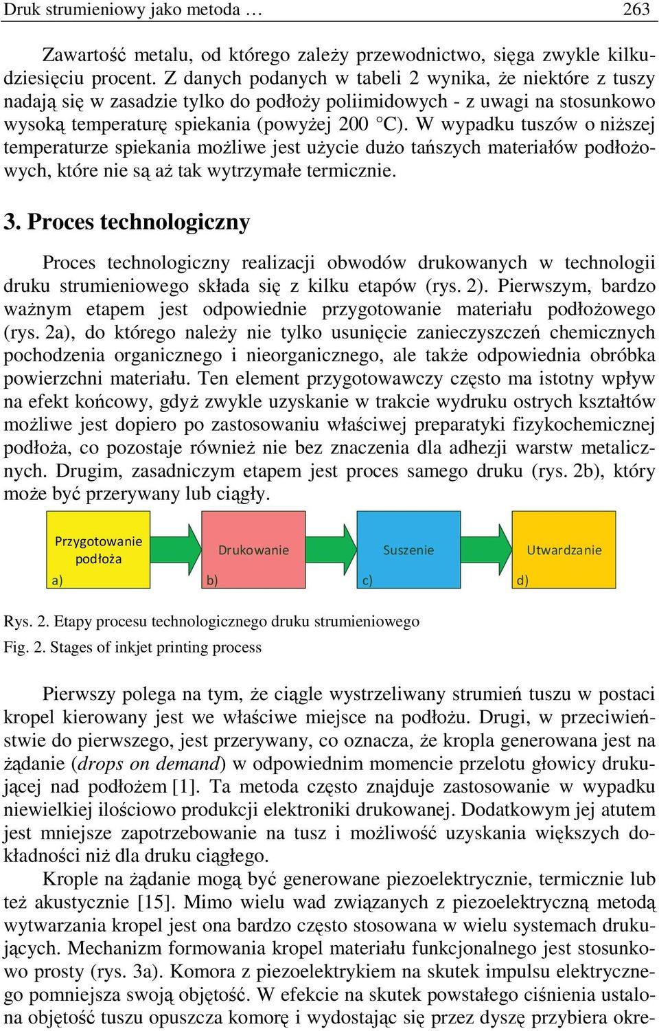 W wypadku tuszów o niższej temperaturze spiekania możliwe jest użycie dużo tańszych materiałów podłożowych, które nie są aż tak wytrzymałe termicznie. 3.