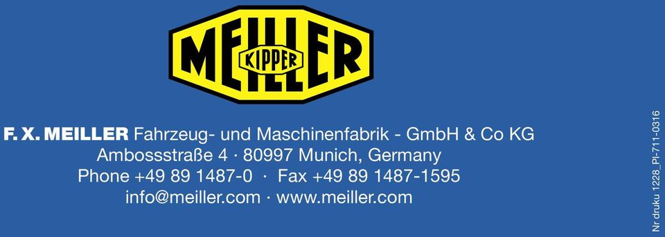 Germany Phone +49 89 1487-0 Fax +49 89 1487-1595