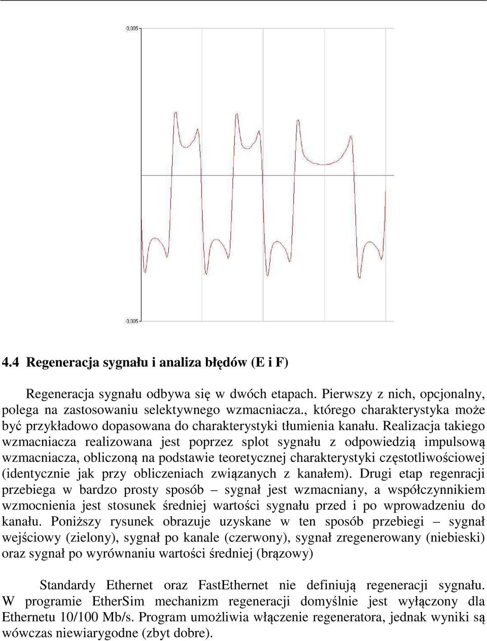 Realizacja takiego wzmacniacza realizowana jest poprzez splot sygnału z odpowiedzią impulsową wzmacniacza, obliczoną na podstawie teoretycznej charakterystyki częstotliwościowej (identycznie jak przy