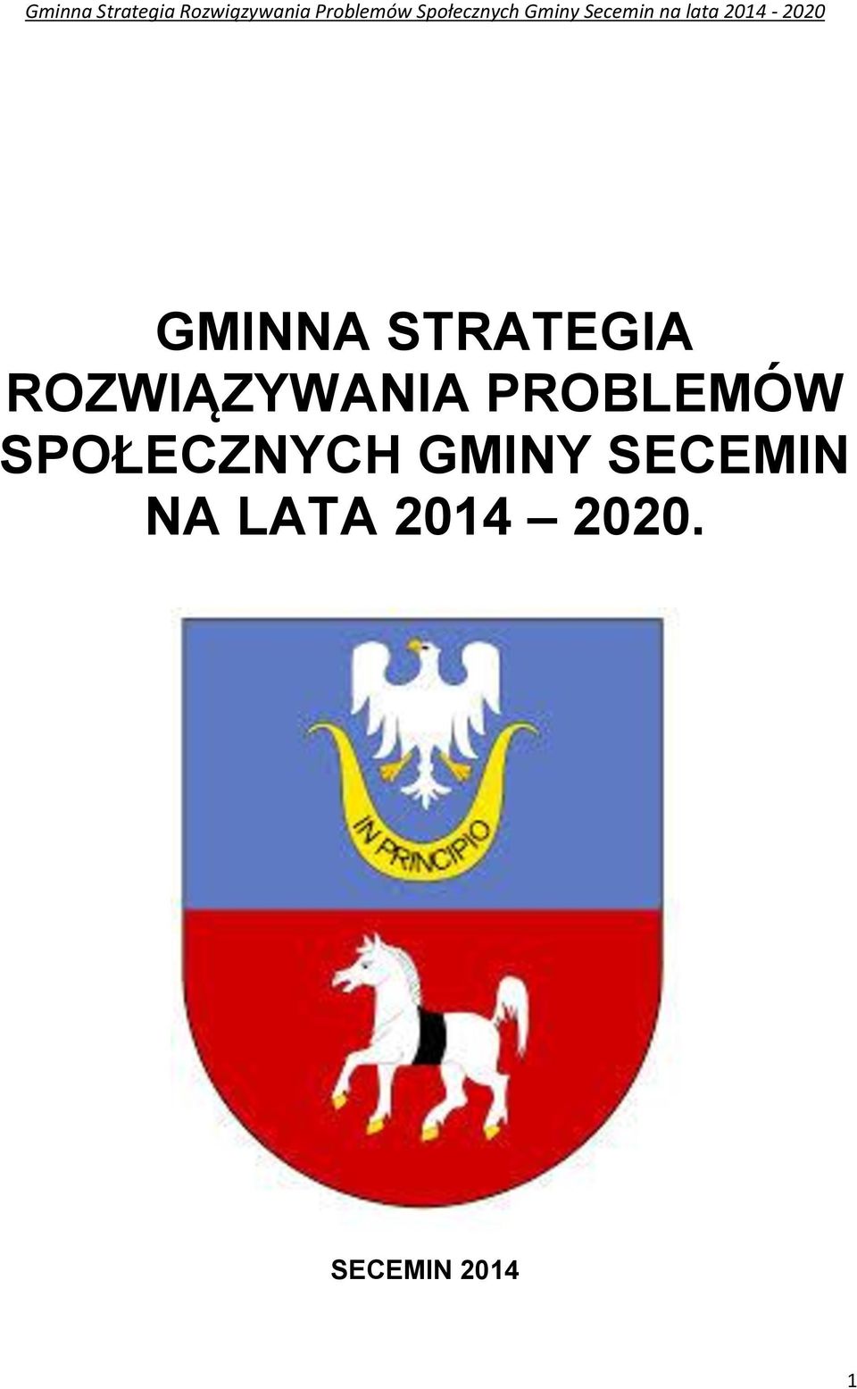 SPOŁECZNYCH GMINY