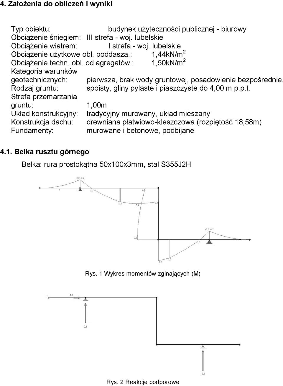 : 1,50kN/m 2 Kate