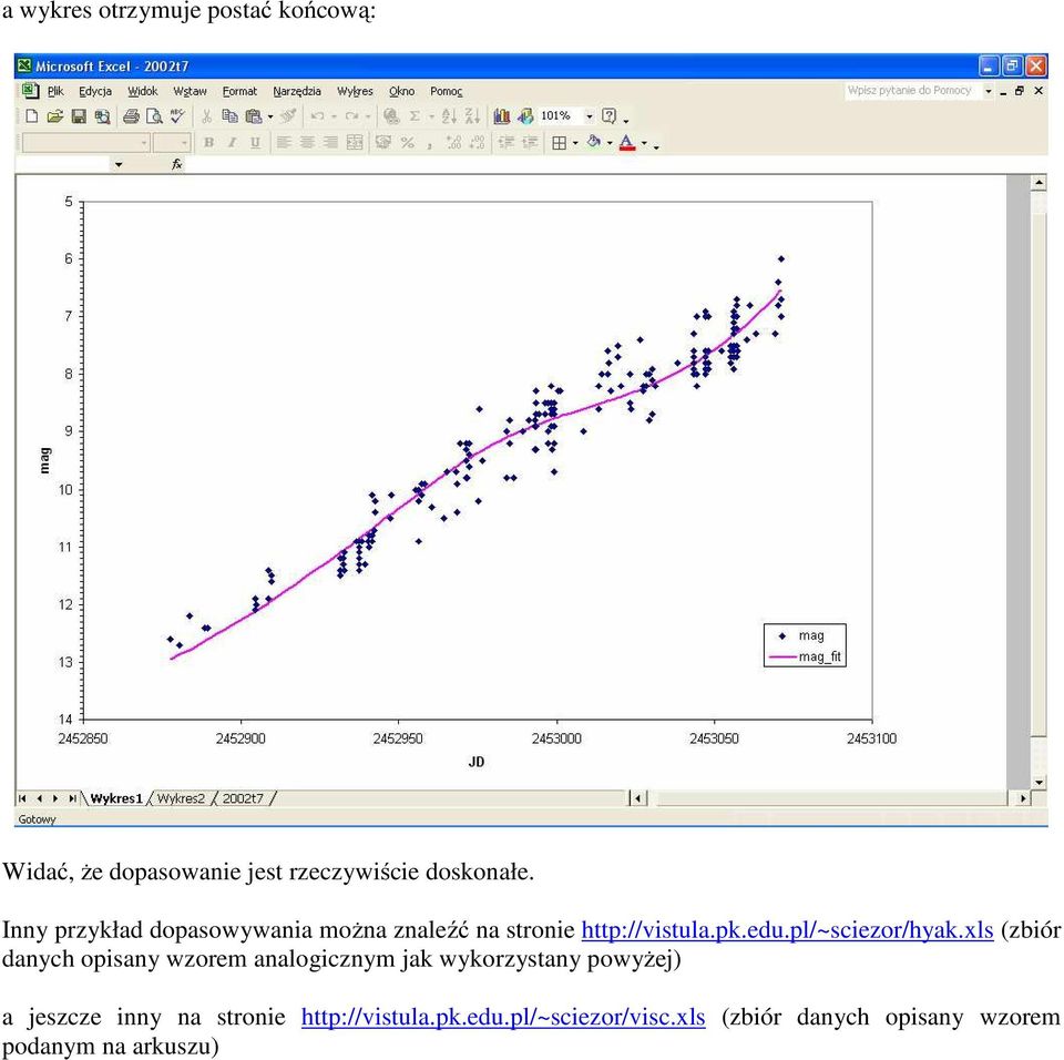 xls (zbiór danych opisany wzorem analogicznym jak wykorzystany powyżej) a jeszcze inny na