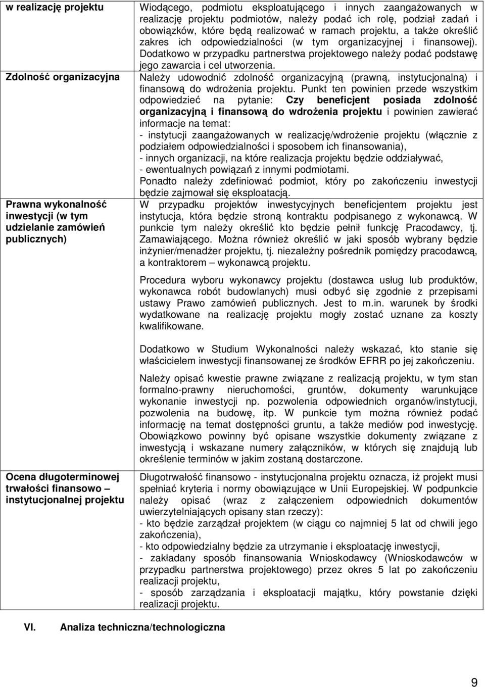 ich odpowiedzialności (w tym organizacyjnej i finansowej). Dodatkowo w przypadku partnerstwa projektowego naleŝy podać podstawę jego zawarcia i cel utworzenia.