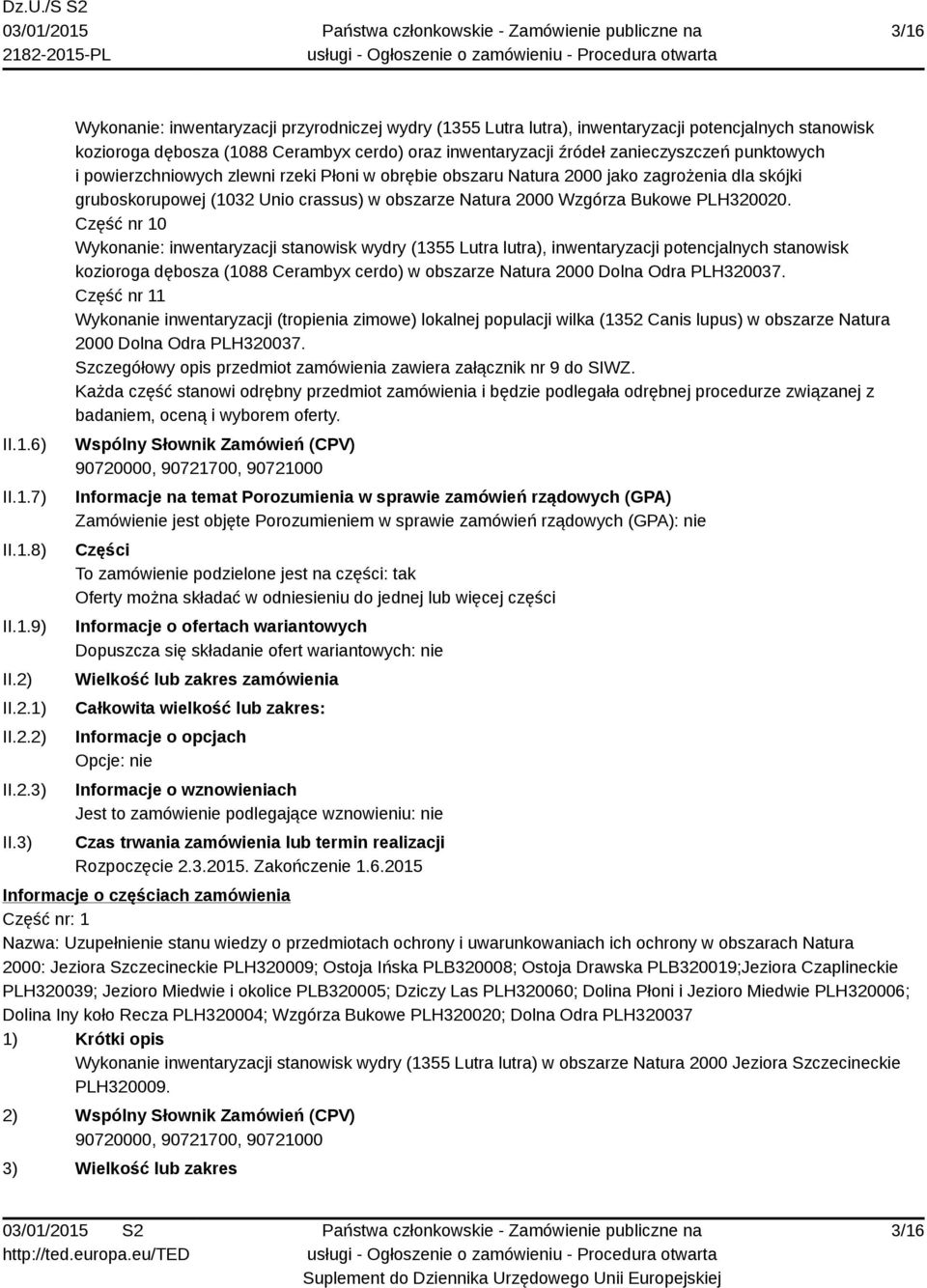 punktowych i powierzchniowych zlewni rzeki Płoni w obrębie obszaru Natura 2000 jako zagrożenia dla skójki gruboskorupowej (1032 Unio crassus) w obszarze Natura 2000 Wzgórza Bukowe PLH320020.