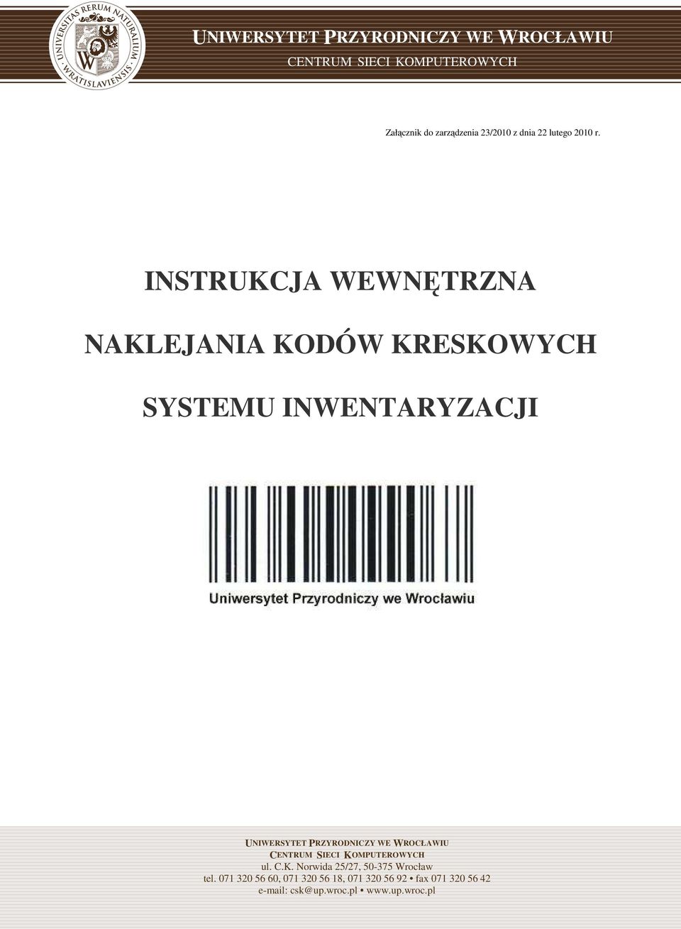 INSTRUKCJA WEWNĘTRZNA NAKLEJANIA