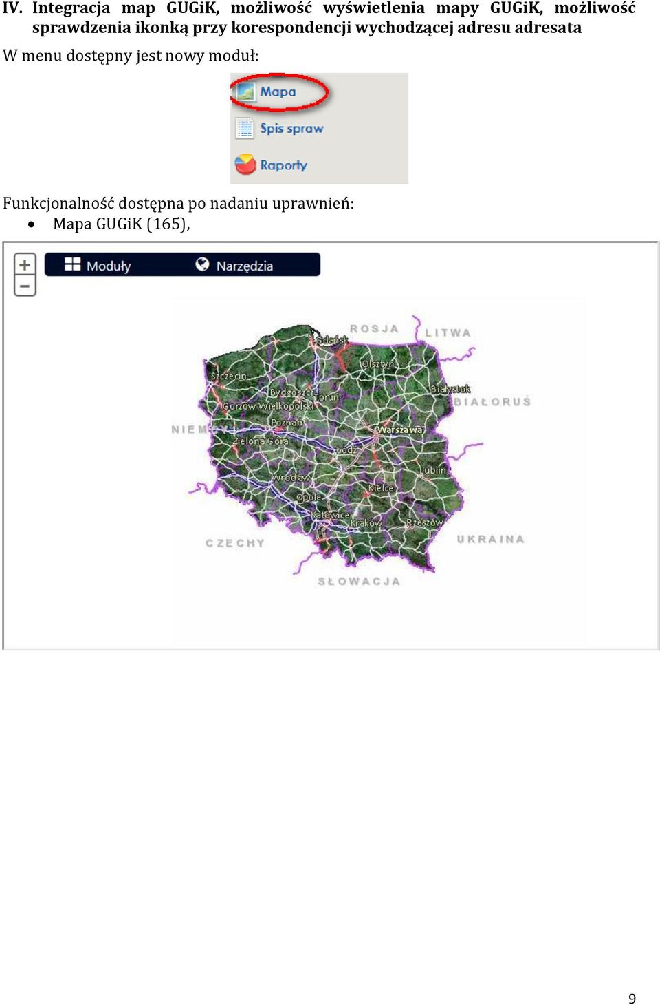 wychodzącej adresu adresata W menu dostępny jest nowy