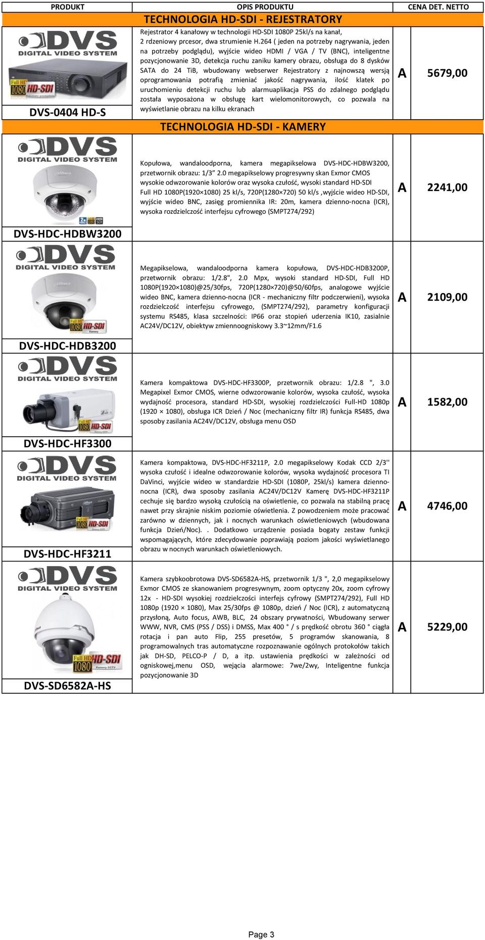 24 TiB, wbudowany webserwer Rejestratory z najnowszą wersją oprogramowania potrafią zmieniać jakość nagrywania, ilość klatek po uruchomieniu detekcji ruchu lub alarmuaplikacja PSS do zdalnego