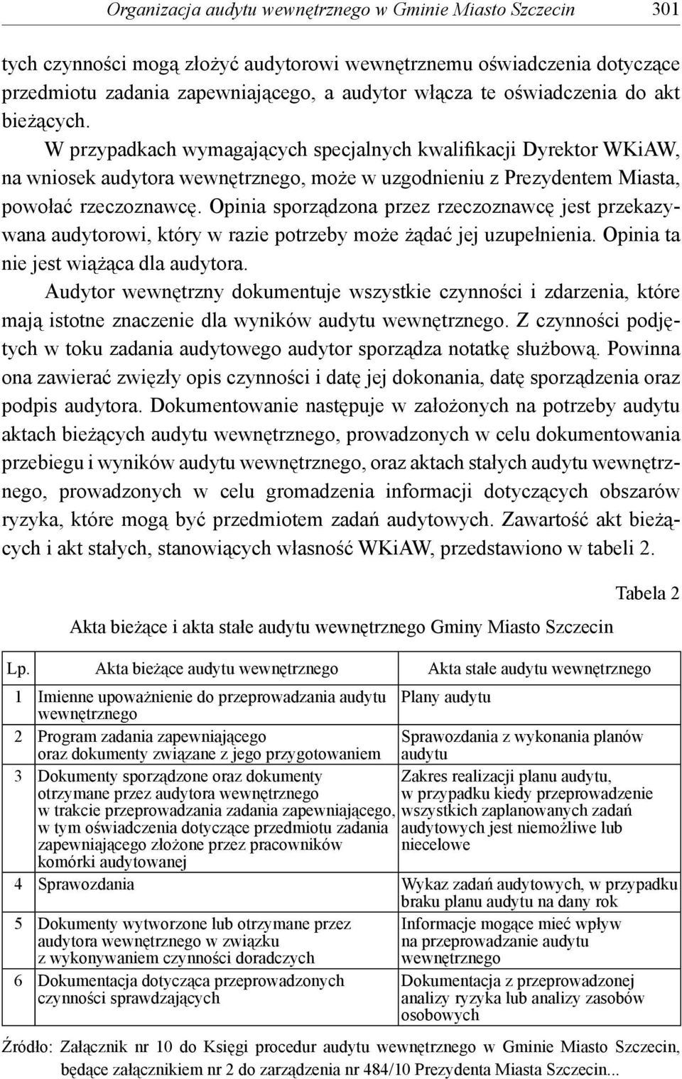 Opinia sporządzona przez rzeczoznawcę jest przekazywana audytorowi, który w razie potrzeby może żądać jej uzupełnienia. Opinia ta nie jest wiążąca dla audytora.