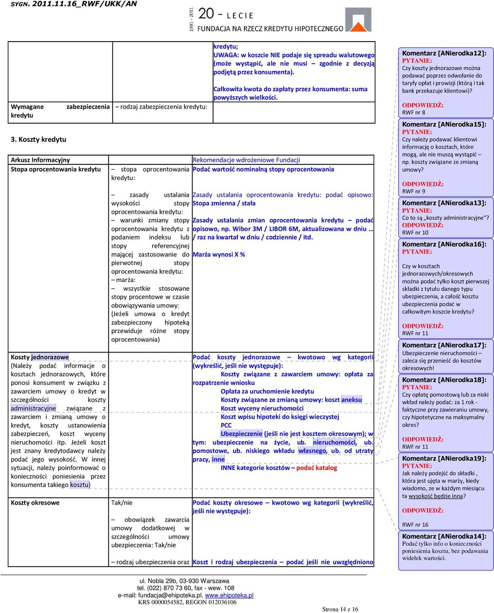 o kredyt w szczególności koszty administracyjne związane z zawarciem i zmianą umowy o kredyt, koszty ustanowienia zabezpieczeń, koszt wyceny nieruchomości itp.