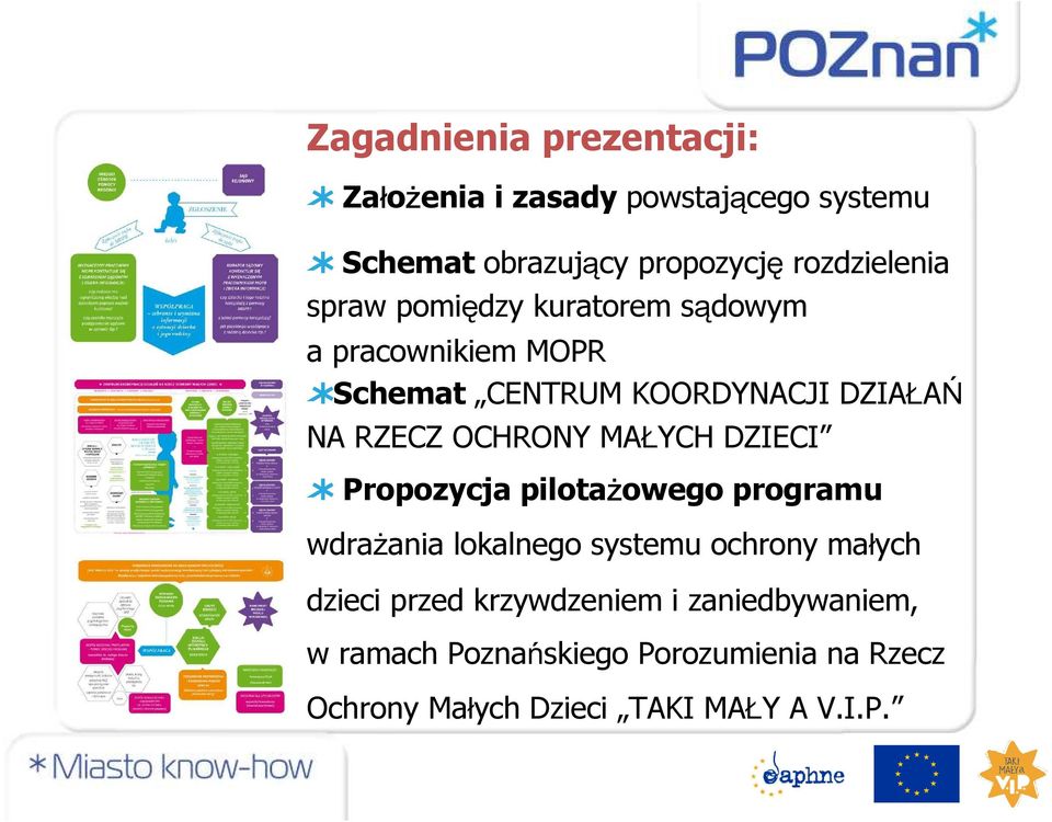 YCH DZIECI Propozycja pilota owego programu wdra ania lokalnego systemu ochrony ma ych dzieci przed