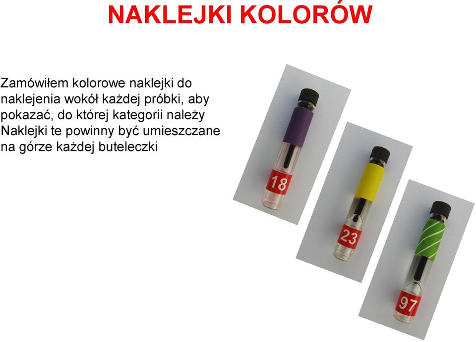 pokazać, do której kategorii należy Naklejki