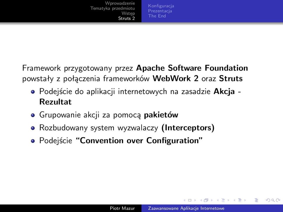 internetowych na zasadzie Akcja - Rezultat Grupowanie akcji za pomocą