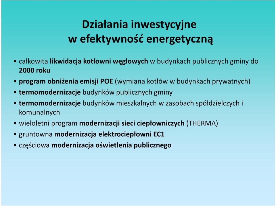 publicznych gminy termomodernizacjebudynków mieszkalnych w zasobach spółdzielczych i komunalnych wieloletni program