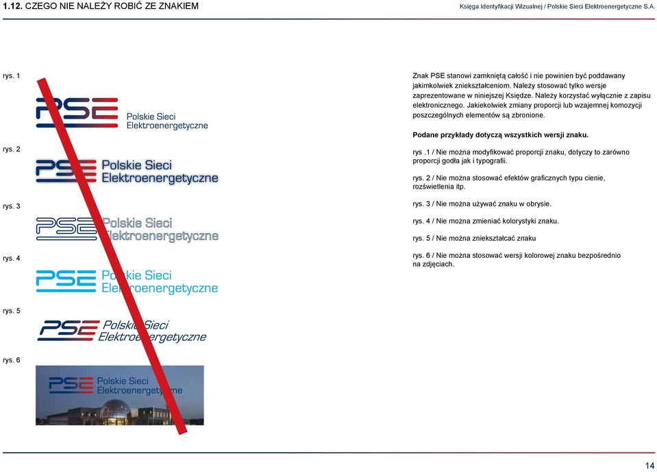 Jakiekolwiek zmiany proporcji lub wzajemnej komozycji poszczególnych elementów są zbronione. Podane przykłady dotyczą wszystkich wersji znaku. rys. 2 rys.