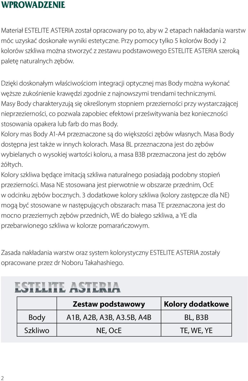 Dzięki doskonałym właściwościom integracji optycznej mas Body można wykonać węższe zukośnienie krawędzi zgodnie z najnowszymi trendami technicznymi.