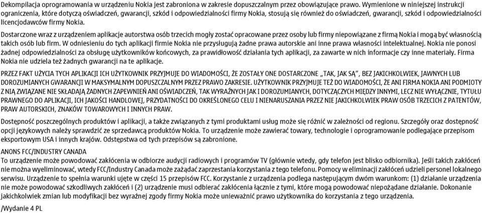 licencjodawców firmy Nokia.