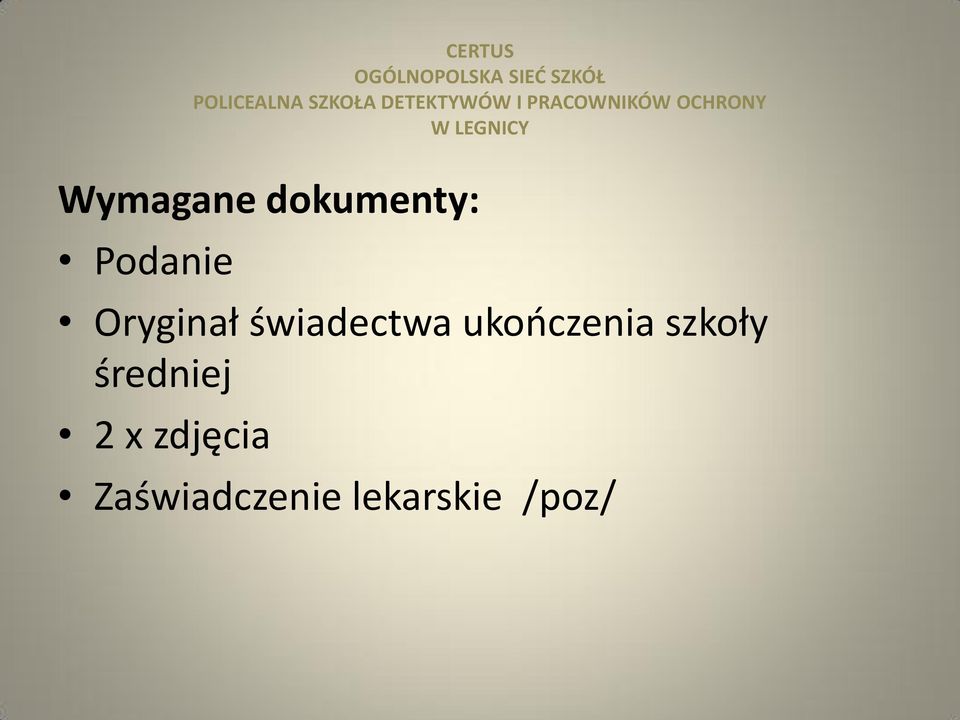 ukooczenia szkoły średniej 2