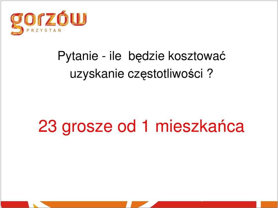 częstotliwości?