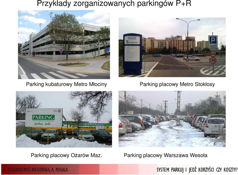 placowy Metro Stokłosy Parking placowy