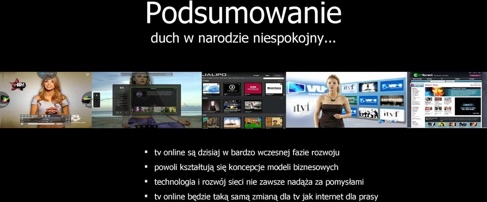 kształtują się koncepcje modeli biznesowych technologia i rozwój