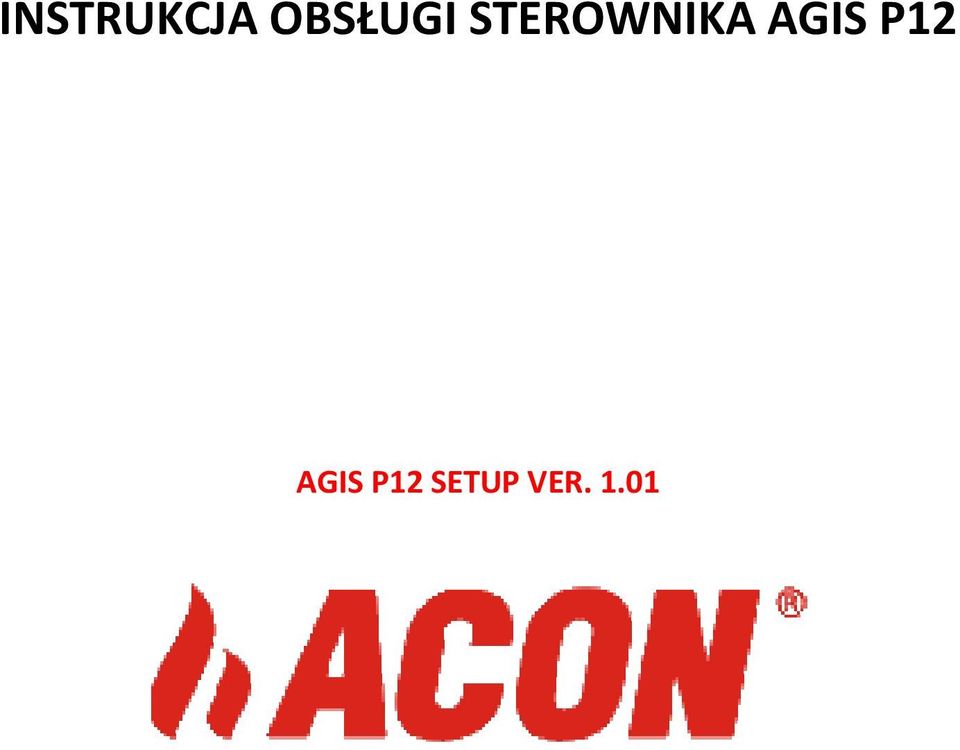 STEROWNIKA AGIS