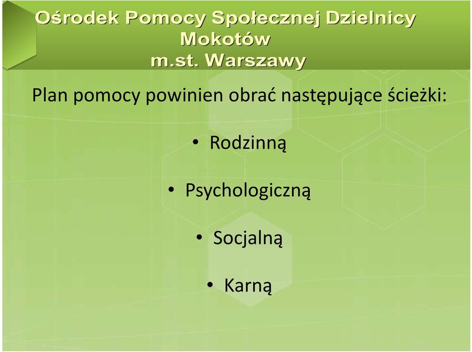 ścieżki: Rodzinną