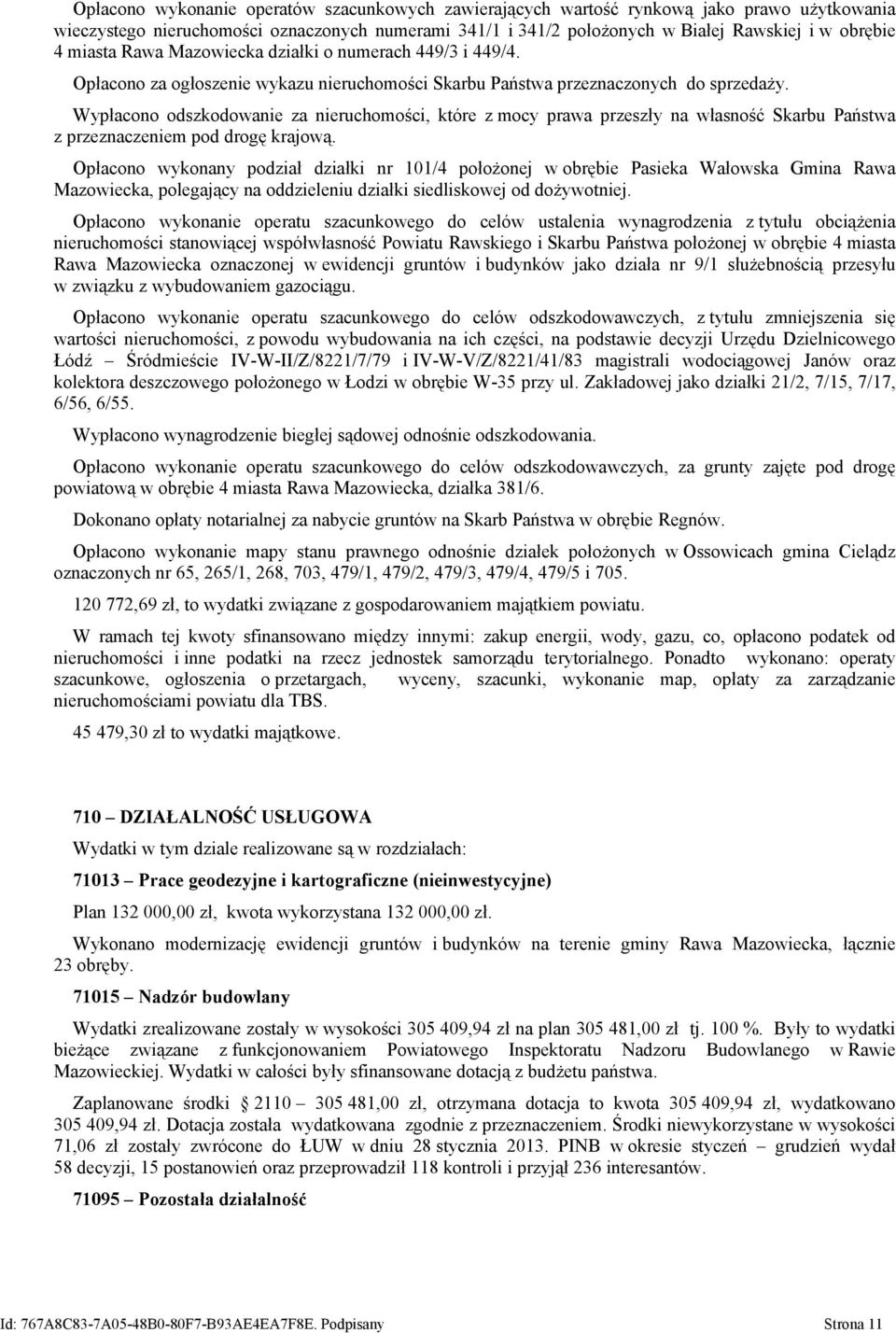 Wypłacono odszkodowanie za nieruchomości, które z mocy prawa przeszły na własność Skarbu Państwa z przeznaczeniem pod drogę krajową.