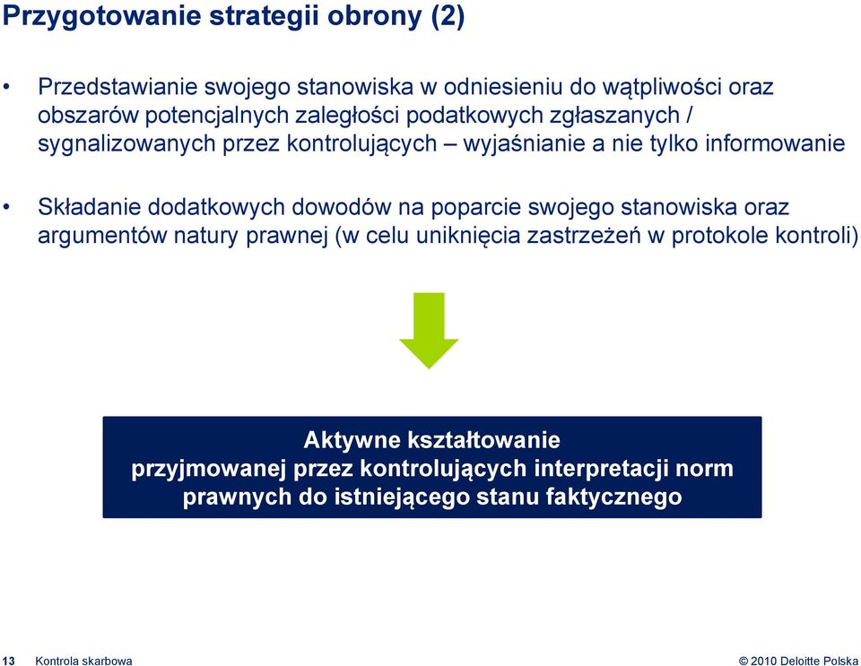 dodatkowych dowodów na poparcie swojego stanowiska oraz argumentów natury prawnej (w celu uniknięcia zastrzeżeń w protokole