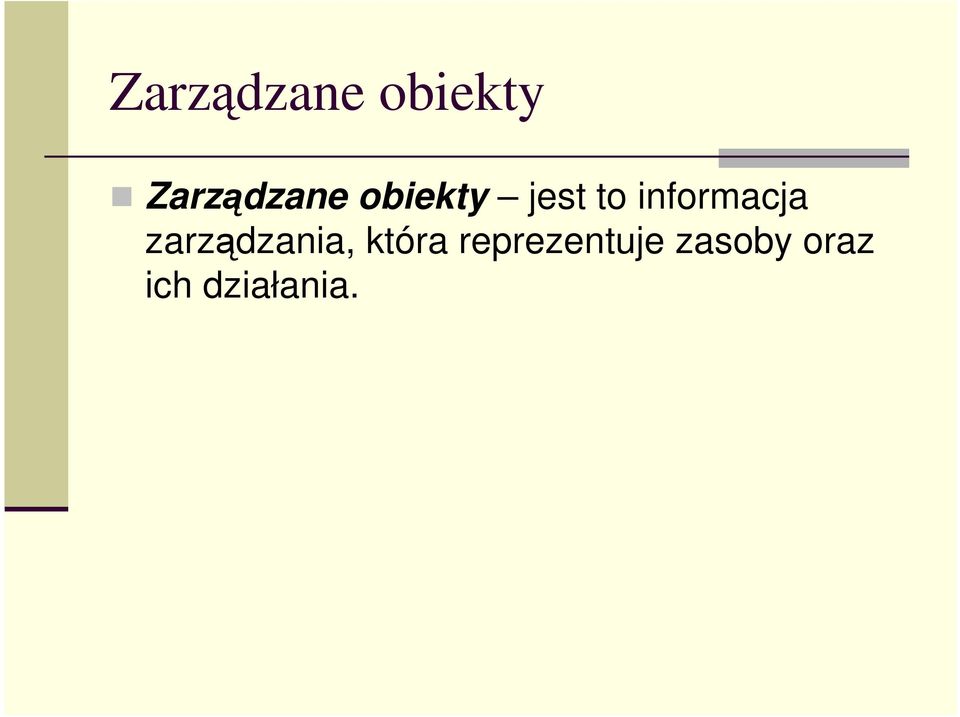 zarządzania, która