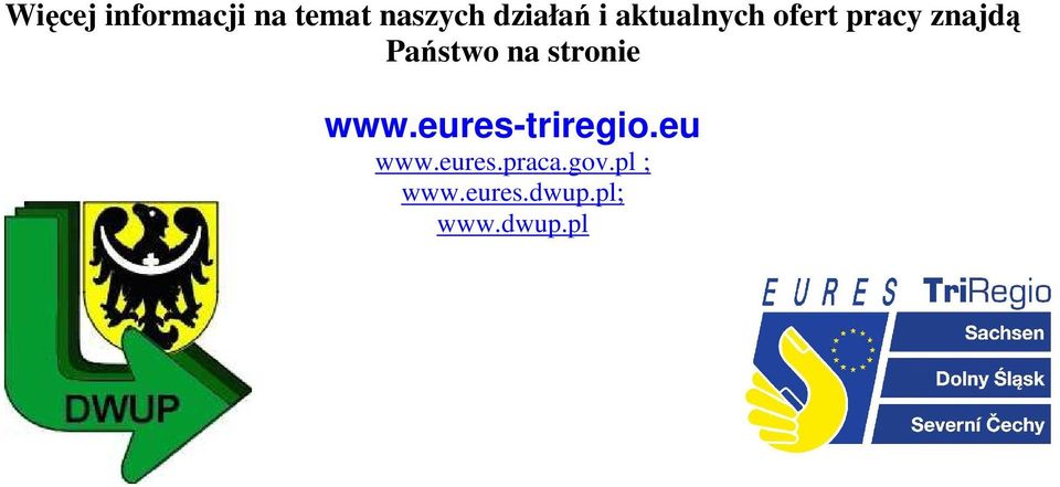 stronie www.eures-triregio.eu www.eures.praca.