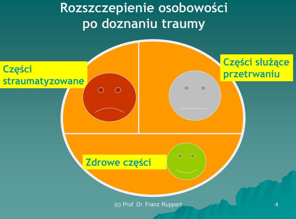 straumatyzowane Części służące