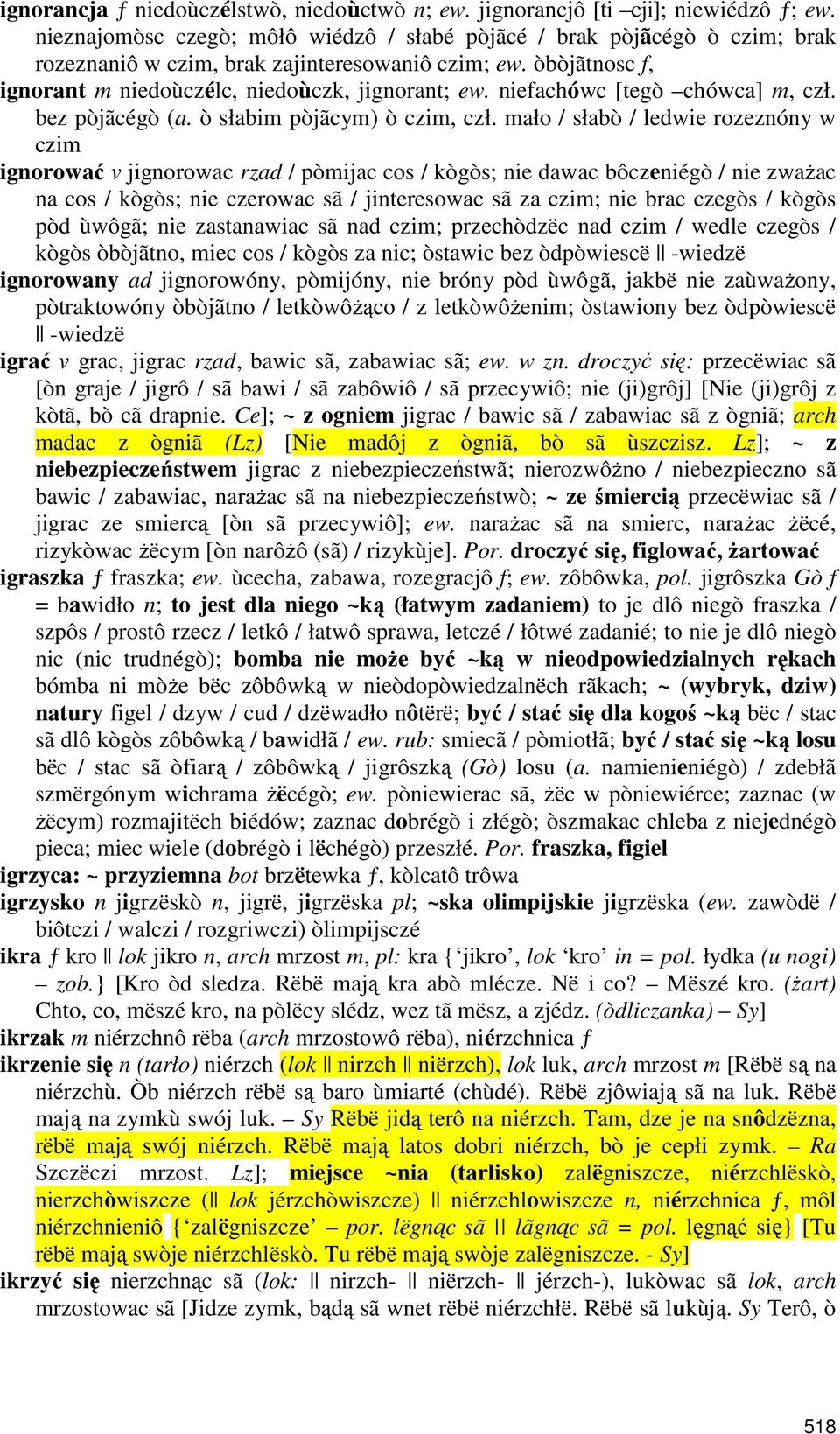 niefachówc [tegò chówca] m, czł. bez pòjãcégò (a. ò słabim pòjãcym) ò czim, czł.