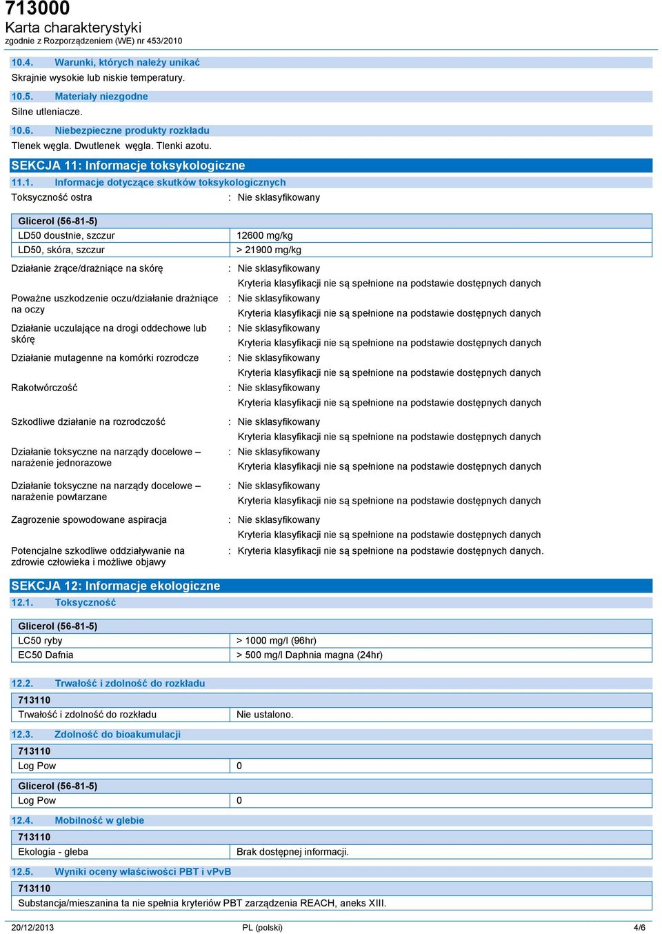 : Informacje toksykologiczne 11