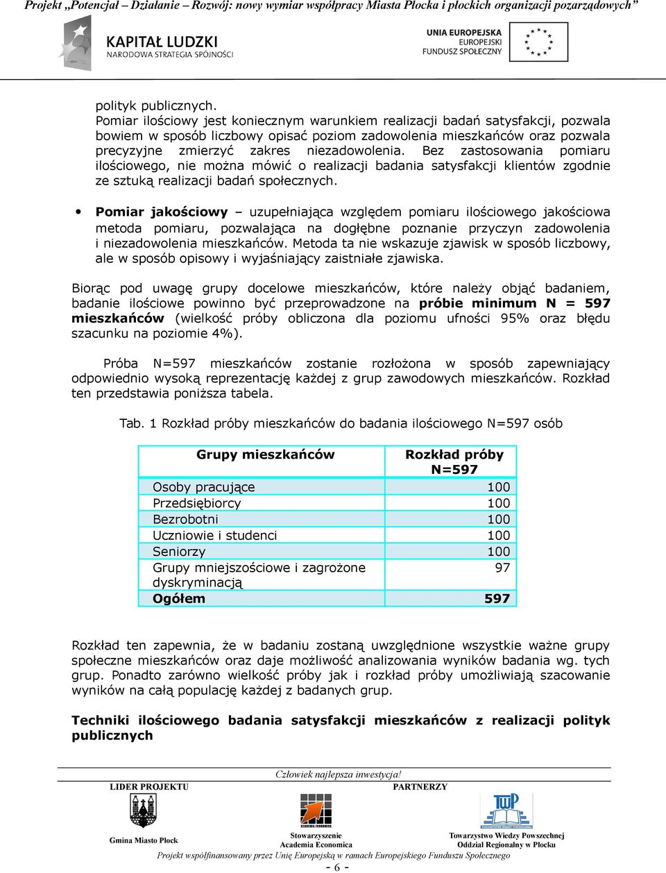 Bez zastosowania pomiaru ilościowego, nie można mówić o realizacji badania satysfakcji klientów zgodnie ze sztuką realizacji badań społecznych.