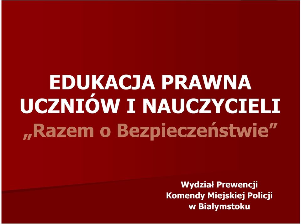 Bezpieczeństwie Wydział