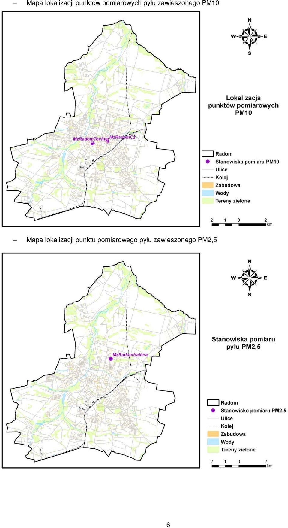 PM10 Mapa lokalizacji punktu