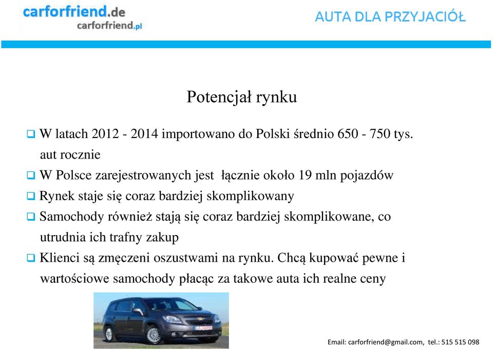 bardziej skomplikowany Samochody również stają się coraz bardziej skomplikowane, co utrudnia ich