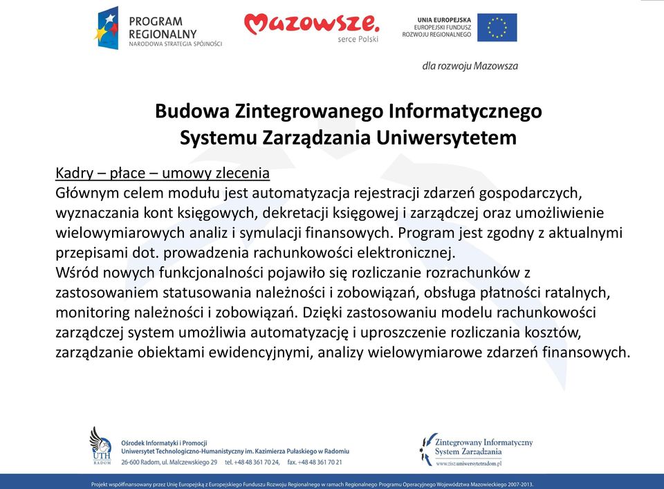 prowadzenia rachunkowości elektronicznej.