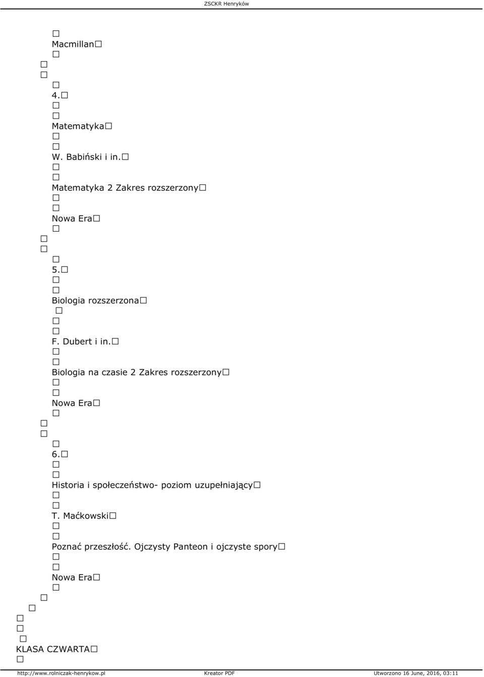 Biologia na czasie 2 Zakres rozszerzony 6.