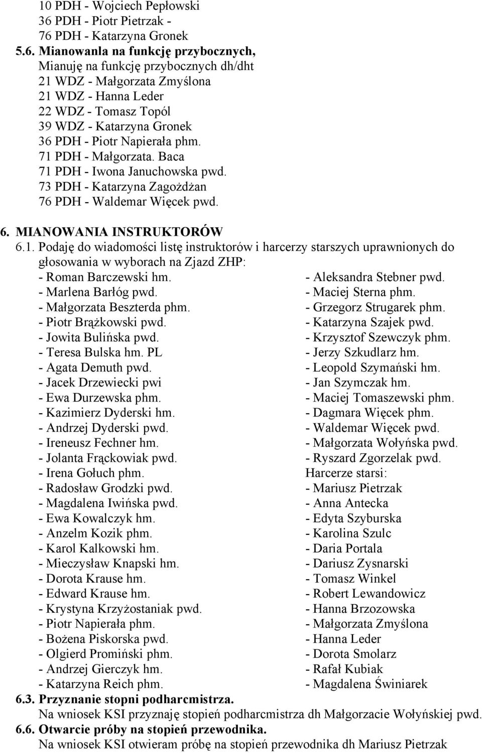 PDH - Katarzyna Gronek 5.6.