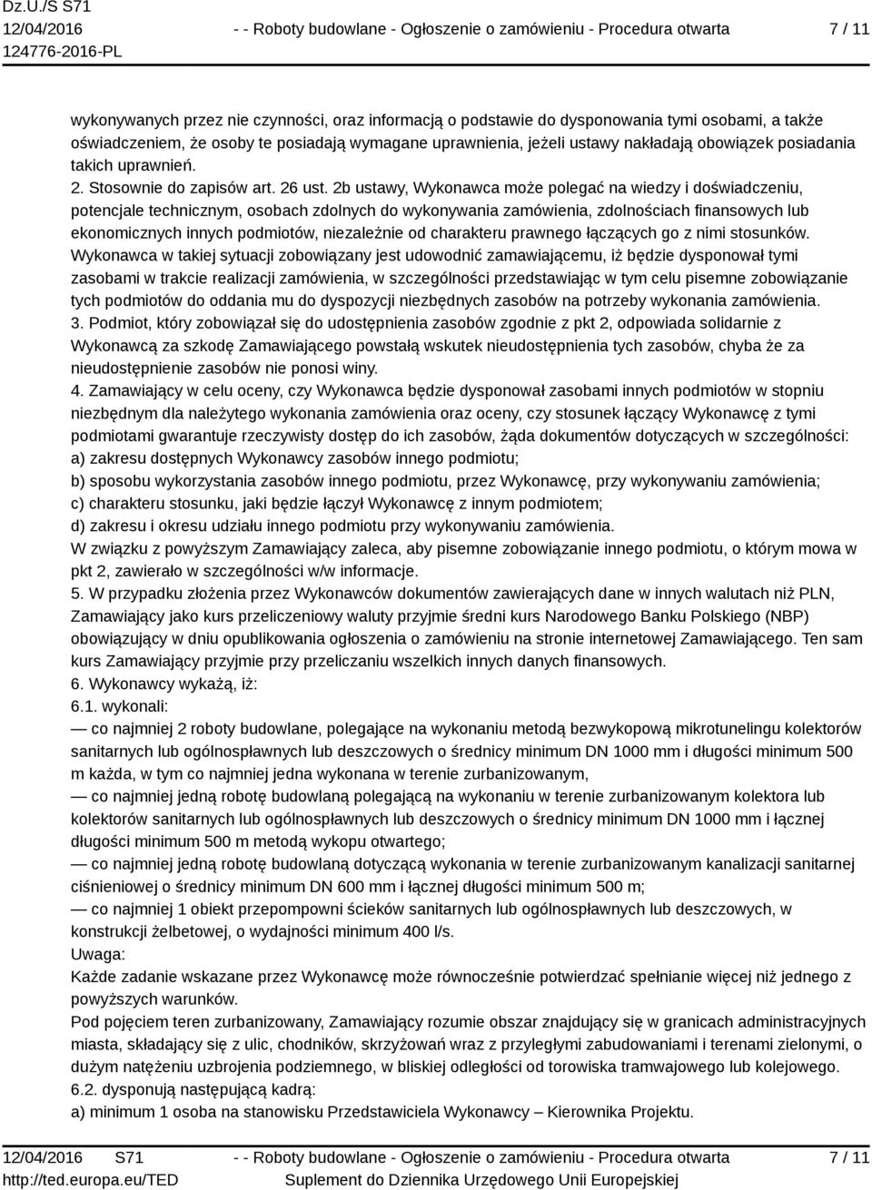 2b ustawy, Wykonawca może polegać na wiedzy i doświadczeniu, potencjale technicznym, osobach zdolnych do wykonywania zamówienia, zdolnościach finansowych lub ekonomicznych innych podmiotów,